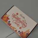 Decorably 40 Pack Foiled and Glittery 4x6in Happy Thanksgiving Cards with Envelopes & Stickers, 10 Charming Designs Thanksgiving Cards Bulk, with Printed Message Inside