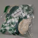 Amnnchya My First St Patricks Day Baby Girl Outfit Clover Romper Plaid Shorts Skirt Newborn Girls Shamrock Clothes 4PCS Set, 3-6 M