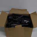 Solar Halloween Decorations Outdoor, 8 Pack Spooky Skulls Solar Torch Flame Lights, Waterproof Pathway Halloween Lights for Garden, Yard, Lawn, Porch, Landscape Decor, Orange