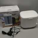 Mini Fridge for Bedroom, 4 Liter/6 Cans Skincare Small Refrigerator, AC/DC Portable Mini Cooler & Warmer, Small Fridge for Camping, Dorm, Office, Car (White)