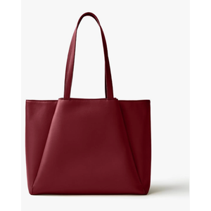 Work Tote Bags for Women 15.6 Inch - Laptop Tote Bag with Zip Compartments - Large PU Leather Office Purse Computer Briefcase