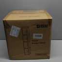 4-Tier Tall Narrow Storage Cabinet, Slim Bathroom Storage Cabinet with Adjustable Shelves and Wheels, Narrow Organizer for Small Space, Bathroom, Kitchen, Laundry (White)