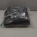 Grill Cover, 58 inch BBQ Gas Grill Cover for Outdoor Grill, Waterproof, Anti-UV, Rip-Proof, Fade Resistant Material, Barbecue Cover with Hook-and-Loop Straps & Adjustable Hem Drawstring, Black