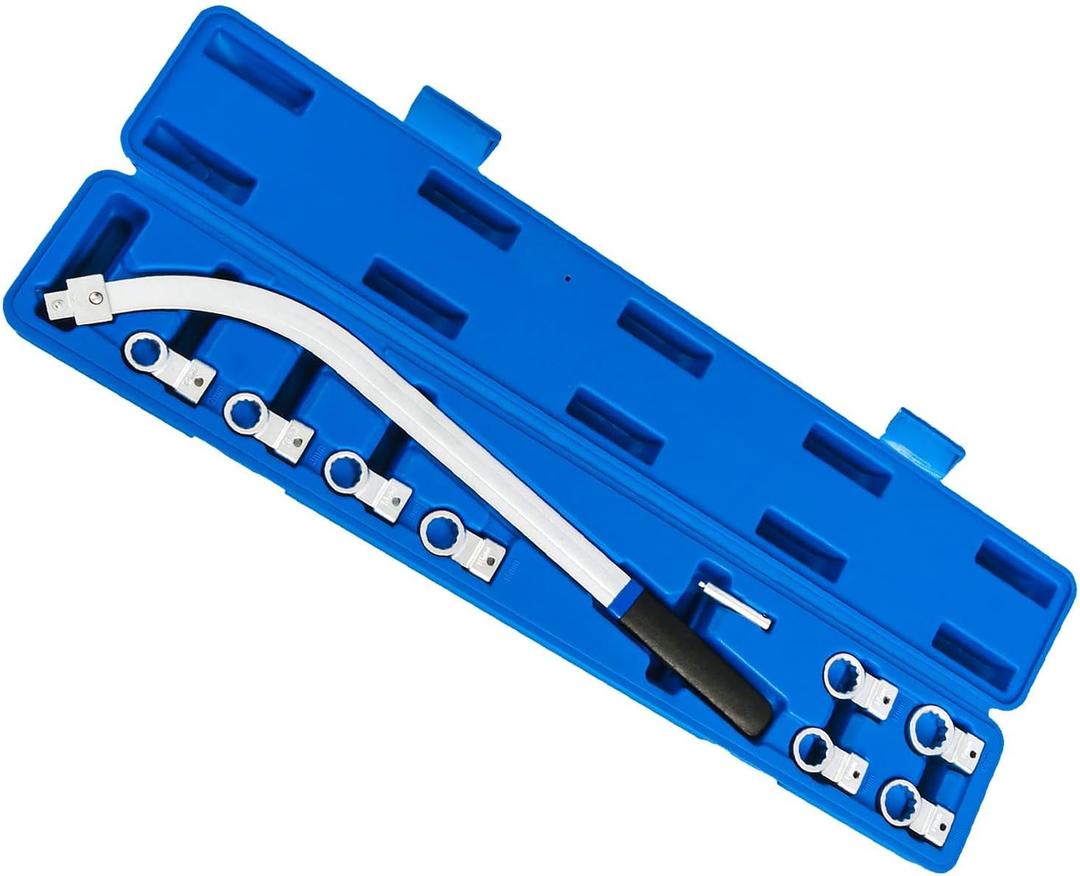 10PCS Universal Auxiliary Timing Idler Belt Wrench Serpentine Belt Tension Pulley Wrench Set Engine Timing Belt Tensioning Nut Bolt Screw Remover