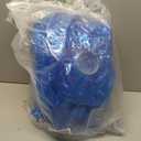 Kigley Inflatable Chair Blow Up Couches Transparent Inflatable Sofa Seat Yard Patio Portable Air Couch Furniture for Outdoor Indoor Camping Beach Room(Double Seat,Blue)