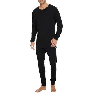 MERINNOVATION Merino Wool Base Layer Set for Men 100% Merino Wool Long Sleeve Thermal Underwear Lite - Midweight Top, Bottom XL
