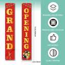 Grand Opening Decorations Outdoor Grand Opening Porch Sign Banner Now Open Signs New Store Restaurant Grocery Cafes Shop Advertising Decorations and Supplies for Business