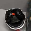 Motorcycle Helmet DOT Certified, German Style Half Helmet Electric Bike Scooter with Windshield Glasses Cool Retro Helmet for Men and Women (Medium)