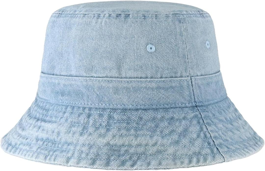 Hot Summer Bucket Hat - Trendy Cotton Sun Hat for Beach, Golf, Fishing - Fun Outdoor Vacation Boonie for Men and Women