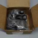 Niubid 4 Pack 3/4 inches Tees Malleable Cast Iron Pipe, Industrial Pipe for Threaded Black Pipes and Fittings, DIY Steampunk Industrial Vintage Style.