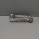 Threan 2 Pcs Fake Microphone Prop Halloween Toy Sparkly Glitter Rhinestone Bling Pretend Plastic Play Microphone Toy Mic Novelty Party Favor for Halloween Cosplay Party Costume(Silver)