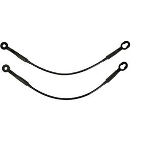 Rear Truck Tailgate Tail Gate Support Cable Replacement for Chevrolet S-10 S10, 2 Pcs 38534 15683449