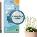 SproutWorld Wood-Cased Pencils | EVERYDAY EARTH | HB Pre-Sharpened Graphite Plantable Wooden Pencils with Flower, Herb & Vegetable Seeds |Gift Ideal for Drawing, Sketching & Shading | 12 Pack