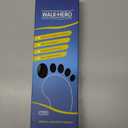 WalkHero Inserts Relieve Plantar Fasciitis - Flat Feet Insoles Arch Supports, Orthotic Insoles for Foot Pain Arch Pain Reduce Muscle Fatigue Absorb Shock (Mens 5-5 1/2 | Womens 7-7 1/2) (Blue)