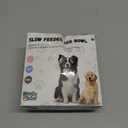 2 Pcs Slow Feeder Insert for Dog Bowl, Anti-Choking Silicone with Strong Suction Cups, Fits Most Dog Bowls, Ideal for Medium, Large Breeds (White+Pink)