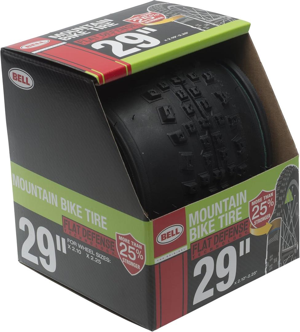 Bell Mountain Bike Tires in Standard or Flat Defense (29" x 2.10 - 2.25")