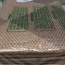 Lahome Checkered Easy Jute Runner Rug, 2x6 Kitchen Mats for Floor Non Slip Washable Entryway Runner, Checkerboard Nature Indoor Outdoor Carpet for Hallway 6ft Entry