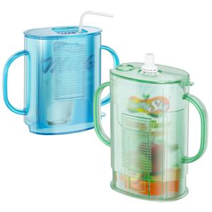 2 Pack Pouch Holder No Squeeze for Food Pouches & Drink Boxes, Adjustable Height Baby Pouch Holder with Easy Grip Handle Allows Baby to Self-Feed and Avoid Mess Reusable Toddler Essentials