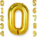40 Inch Gold 0 Balloon Number Foil 0-9 Birthday Big Numbers
Birthday Anniversary Party Decorations Large Helium Number Balloons Jumbo Giant Huge Mylar