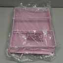 Small Pink Laptop Stand for Desk, Monitor Stand, Office Desk Accessories, Computer Desktop Stand with Drawer for Home, Office, School (Pink)