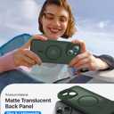 Faiono Magnetic for iPhone 15 Case [Full Camera Protection][Military-Grade Protection][Compatible with MagSafe] Shockproof Protective Slim Phone Case for iPhone 15, Forest Green