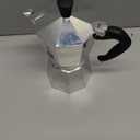 Bialetti Moka Express Iconic Italian Stovetop Espresso Maker (Natural Silver, 6 Cups)