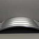 48 inch Fire Pit Ring, 4FT Galvanized Fire Ring, Wood Burning Fire Pits Ring, Outdoor Fireplace Height 18 Inch, Round Camp Fire Ring, Bonfire Pit for Camping, Backyard (4x4x1.5FT)