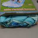 JOYIN 22.5FT Water Slide and 2 Inflatable Boards, Extra Long Heavy Duty Double Lawn Waterslide with Sprinkler for Kids Adults Backyard Summer Water Toy Outdoor Fun, Blue, Light Blue