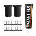 honecumi Starlink Cable Mounting Kit, Beciety Starlink Cable Routing Kit, with Wall Wire Clips, Starlink Mount, Starlink Accessories, Starlink Roof Mount, Starlink Internet Kit Satellite