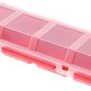 ohohulo Sorting Box Multi-Compartment Organizers Box Tool Part Container Bin with Lid Display Storage Case Enduring 2Pcs