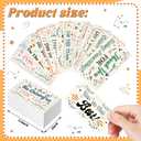 Yeaqee 240 Pcs Employee Appreciation Kudos Cards Funny Blank Back Motivational Card Encouragement Thank You Note Recognition Card for Teacher College Affirmation Gift(Drawing)
