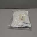 Amoretu Womens Mock Cowl Neck Sweatshirt Lightweight Loose Fit Drop Shoulder Pullover Tops (White, M)