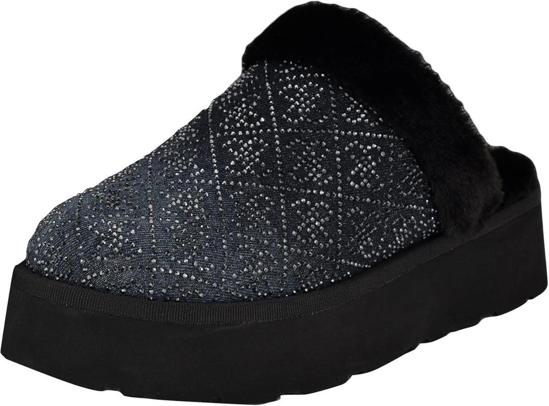 GUESS Women's Danikas Slipper (Black)