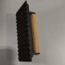 Burger Press, 8”X4”Rectangle Heavy-Duty Cast Iron Smash Burger Press Griddle Accessories with Heat Resistant Wood Handle for Blackstone Griddle, Ideal for Panini, Steak & Sandwiches