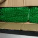 Temporary Fence with Posts, 4'x50' Plastic Fencing Garden Fence Animals Barrier with Fiberglass Stake Windbreak Rope, Portable Snow Fences, Fencing for Dogs Outdoors Backyard (Green)