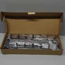 ORLESS Jewelry Display for Vendors, Earring Display Stand for Selling, Necklace Display Holder for Selling, Earring Cards Organizer for Bracelets, Rings, Jewelry Towers, Black (35 Hooks)