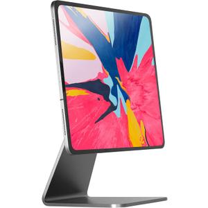 High Stability iPad Pro Magnetic Stand Mount for Apple iPad Pro 13'' (M4&M5). Grey