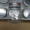 Cedilis 20 Pack 4oz Mini Mason Jars with Airtight Lids, Jelly Jars, Glass Jars for Jam, Honey, Wedding Favors, Shower Favors