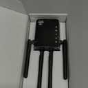 WiFi Extender Signal Booster for Home, WiFi Extender, Long Range up to 12880 Sq Ft and 105 Devices, Internet Extender WiFi Booster, WiFi Repeater with Ethernet Port, Signal Booster(Black)