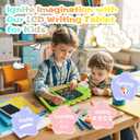 LCD Writing Tablet for Kids - 8.8 inch Toddler Travel Toys Doodle Board, Dinosaur Drawing Pad Toy for Kids 3 4 5 6 7 8 Year Old Boys Girls, Stocking Stuffers Birthday Party Gifts - Green