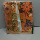 GarveeHome 5x7 Area Rug Boho Floral Rug Non Slip Low Pile Stain Resistant Machine Washable Large Rugs for Living Room, Bedroom, Farmhouse, Dining Room, Kids Playroom, Orange