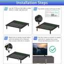TV Stand for Element Roku TV Legs, for Element 300/400 / 450 Series, TV Stand Legs for Element 24 32 43 50 55 58 65 in, Please Measure Distance Between Bottom Two Holes