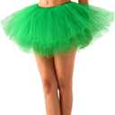 Spooktacular Creations Women Tutu Skirt Costume Adult Halloween Tutus for Halloween Costume Cosplay Party (Green)