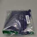 American Trends High Waisted Bikini Bottoms for Women Tummy Control Swimsuits Bottoms Full Coverage Bathing Suit Bottom (Small, Navy Blue)