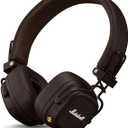 Marshall Major V On-Ear Wireless Bluetooth Headphones - Brown