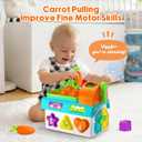 Musical SortingToys for 1 Year Old Boy, 1st First Birthday Boy Girl Gifts Presents, Montessori Educational Learning Toddler Toy for 1-2 Year Old, Fine Motor Skills Toy