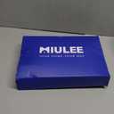 MIULEE Faux Linen Curtains 84 Inch Length 2 Panels Natural Semi Sheer Curtain with Back Tab Rod Pocket, Light Filtering Window Privacy Burlap Drapes for Living Room Bedroom 42W x 84L Linen