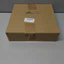 32 Pcs 2.36" Silver and White Christmas Ball Ornaments Set Mini Velvet Bow Vintage Rustic Shatterproof Xmas Hanging Ornaments for Xmas Tree Holiday Party Decor