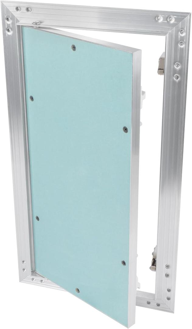 Vent Systems 8" x 16" Inch Access Panel - Drywall, Wall, Electrical, Plumbing Cover Plate - Ceiling, Wall Mount Drywall Access Panel - Metal Crawl Space Door for Home, Garage, Basement, Attic