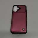 GOYIDA for iPhone 17 Wallet Case with Card Holder, PU Leather RFID Blocking Kickstand for Men and Women, Durable Shockproof Case for iPhone 17 (Red)